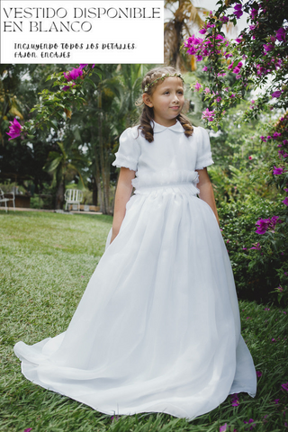 Manuela Vestido de Primera Comunión.