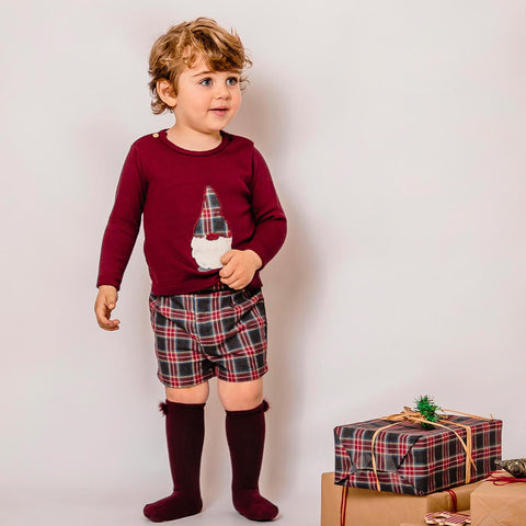 Boys Tartan Christmas Outfit